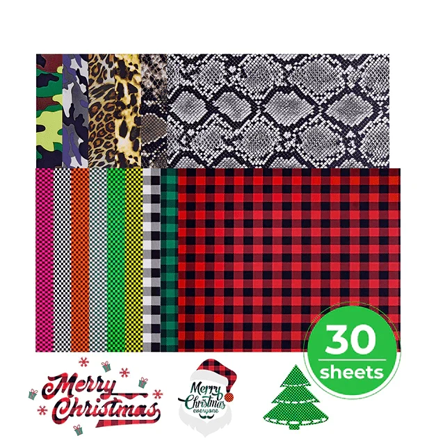 xTool Patterned Heat Transfer Vinyl – 30er-Pack