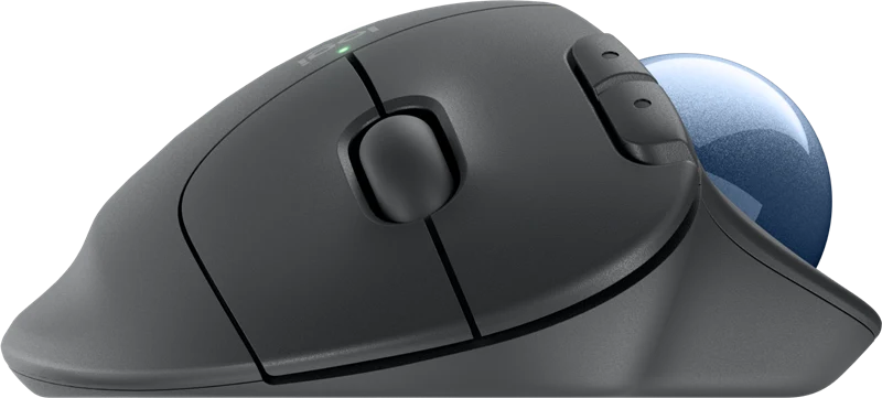 Logitech Ergo M575S Kabelloser Trackball Blau