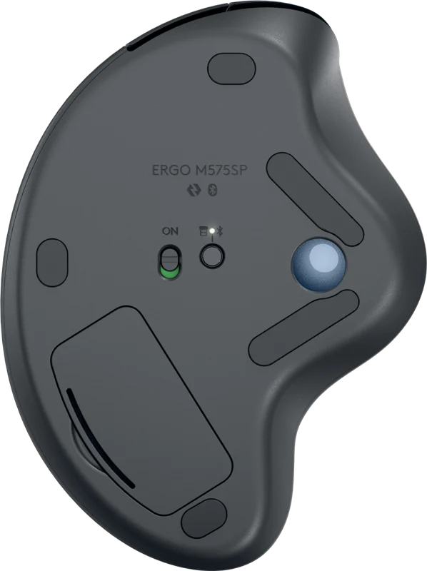 Logitech Ergo M575S Kabelloser Trackball Blau