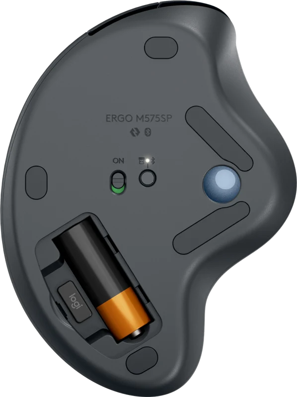 Logitech Ergo M575S Kabelloser Trackball Blau