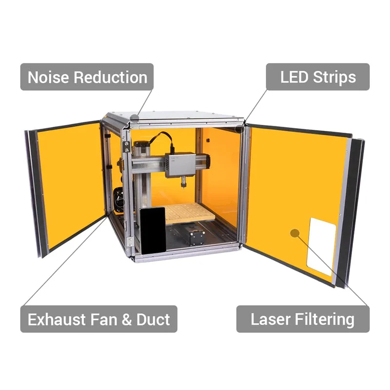 Bundle: Snapmaker 2.0 Modularer 3-in-1 3D-Drucker inkl. Gehäuse + 2x BASF Ultrafuse PLA