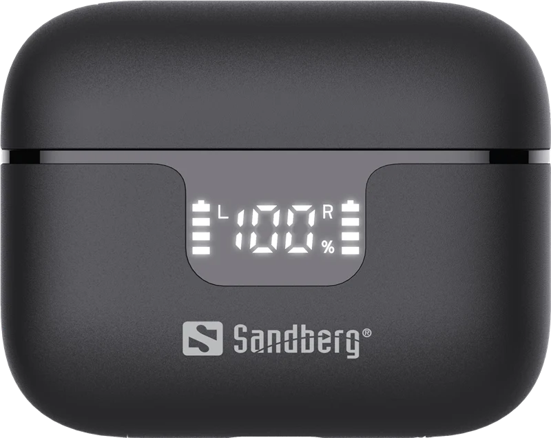 Sandberg Wireless Earbuds ANC+ENC Schwarz