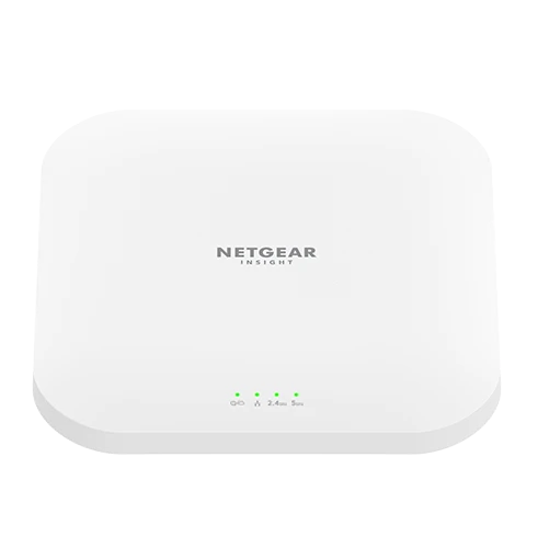 NETGEAR Insight WAX620 WiFi 6 Dualband Access Point mit 2,5G PoE+ Weiss