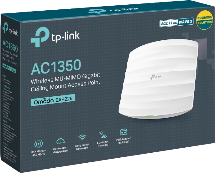 TP-Link Omada AC1350-Gigabit-WLAN-Access Point Weiss
