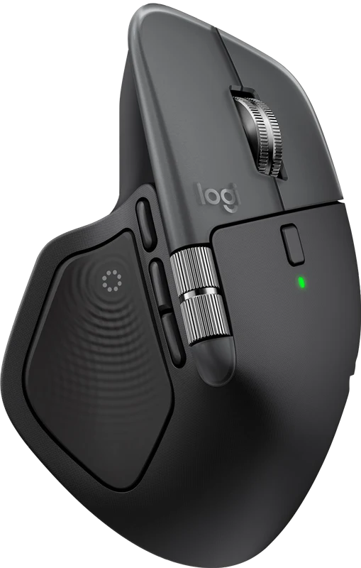Logitech MX Master 4 Wireless Maus für Mac Schwarz