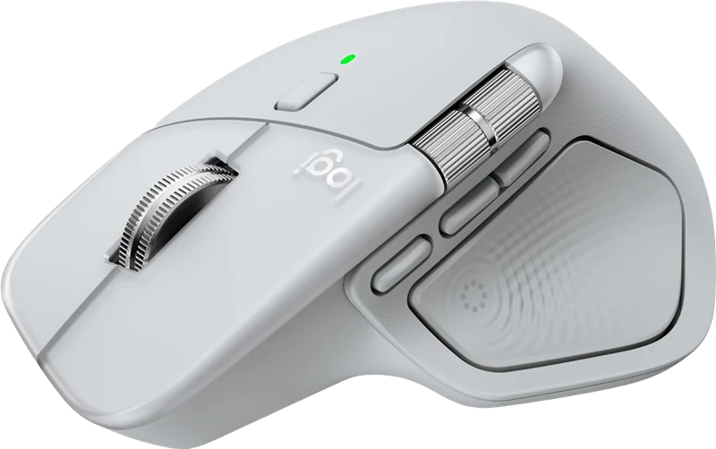 Logitech MX Master 4 Wireless Maus für Mac Silber / Weiss