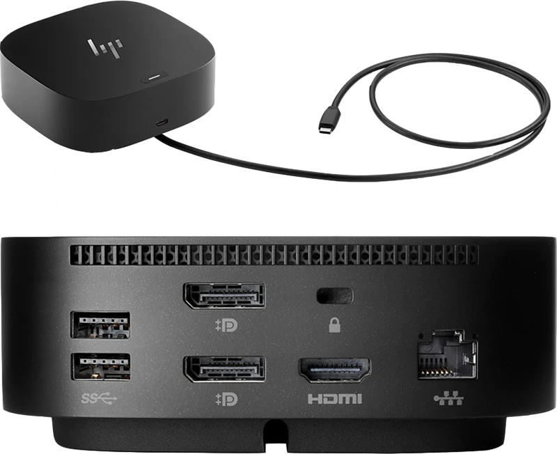 HP USB-C Dock G5 (Refurbished) Zustand: Gut Schwarz