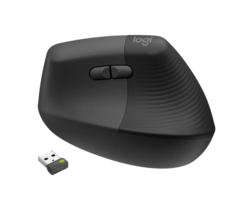 Logitech Lift Vertical for Business Kabellose Maus graphite