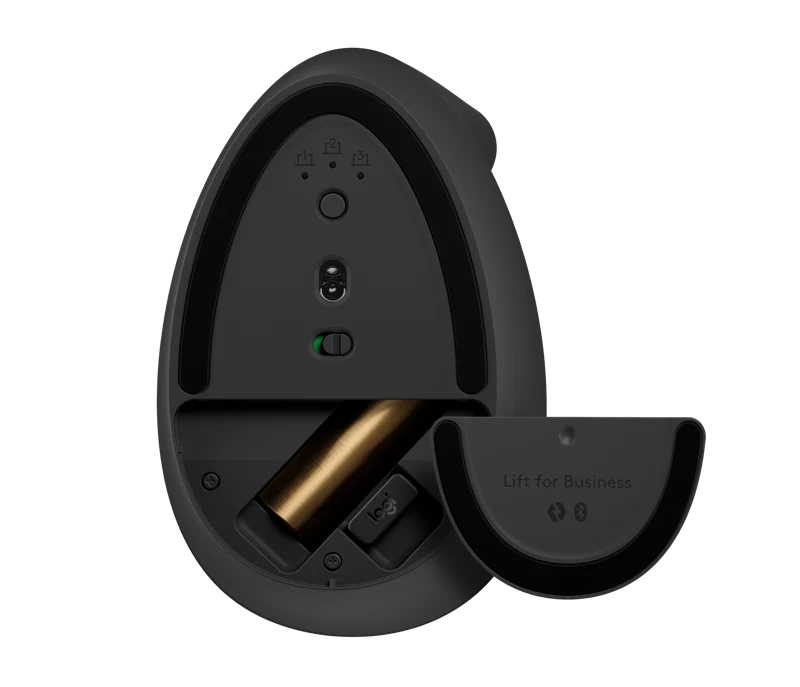 Logitech Lift Vertical for Business Kabellose Maus graphite