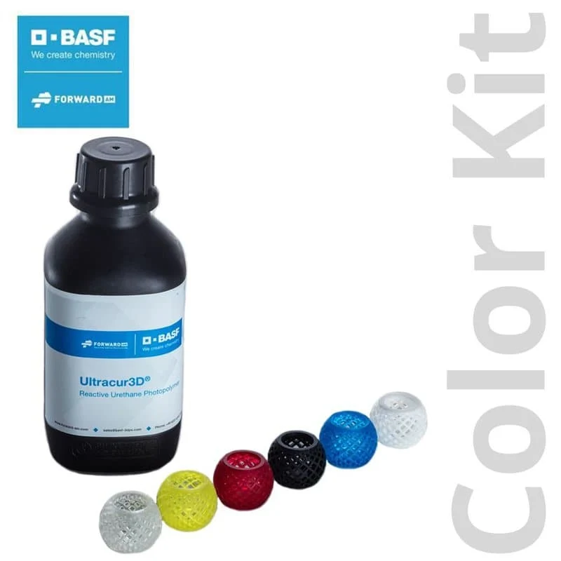 BASF Ultracur3D Color Kit
