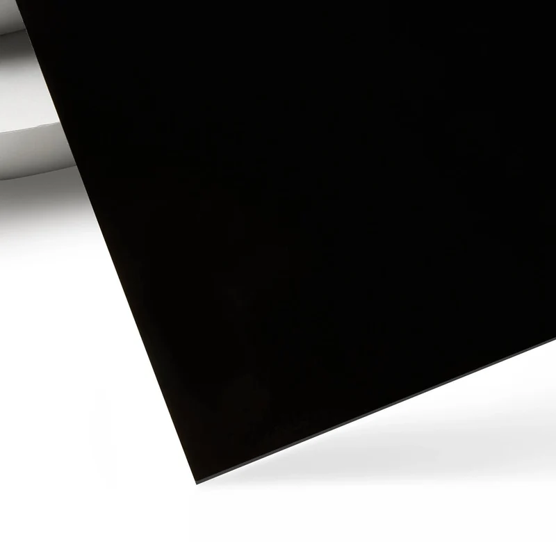xTool Acrylplatte 1 mm Schwarz Blickdicht Glänzend (10 Stück)