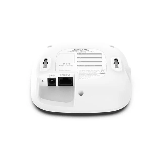 NETGEAR WiFi 6 AX1800 Dualband Access Point mit Gigabit-PoE Weiss