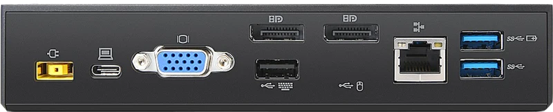 Lenovo ThinkPad USB-C Dockingstation (Refurbished) Schwarz