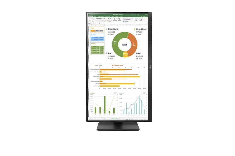 LG 27BN65Q-B Monitor Schwarz, 27" (Refurbished) Zustand: Sehr gut Schwarz