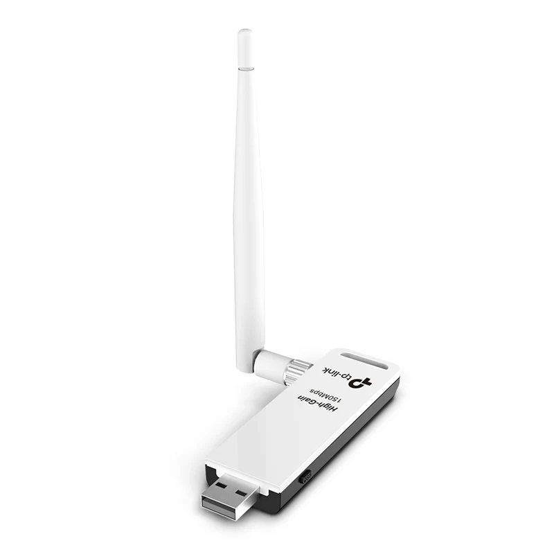 TP-Link TL-WN722N Netzwerkadapter - USB 2.0 Schwarz / Weiss