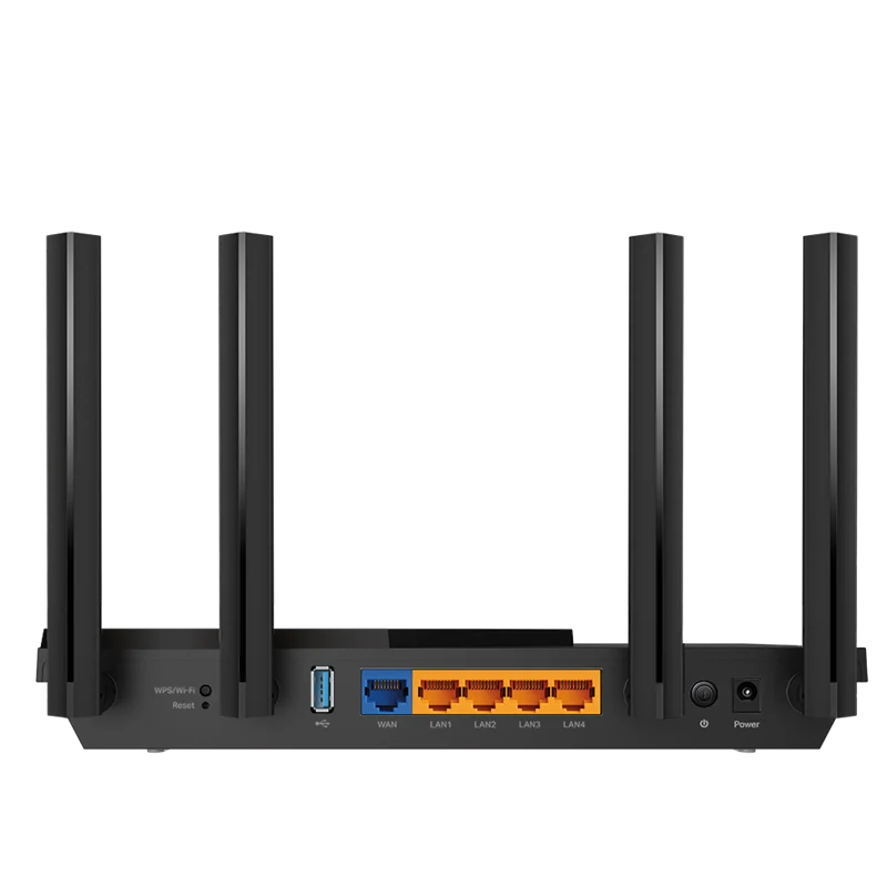TP-Link AX3000 Dual Band Gigabit Wi-Fi 6 Router Schwarz