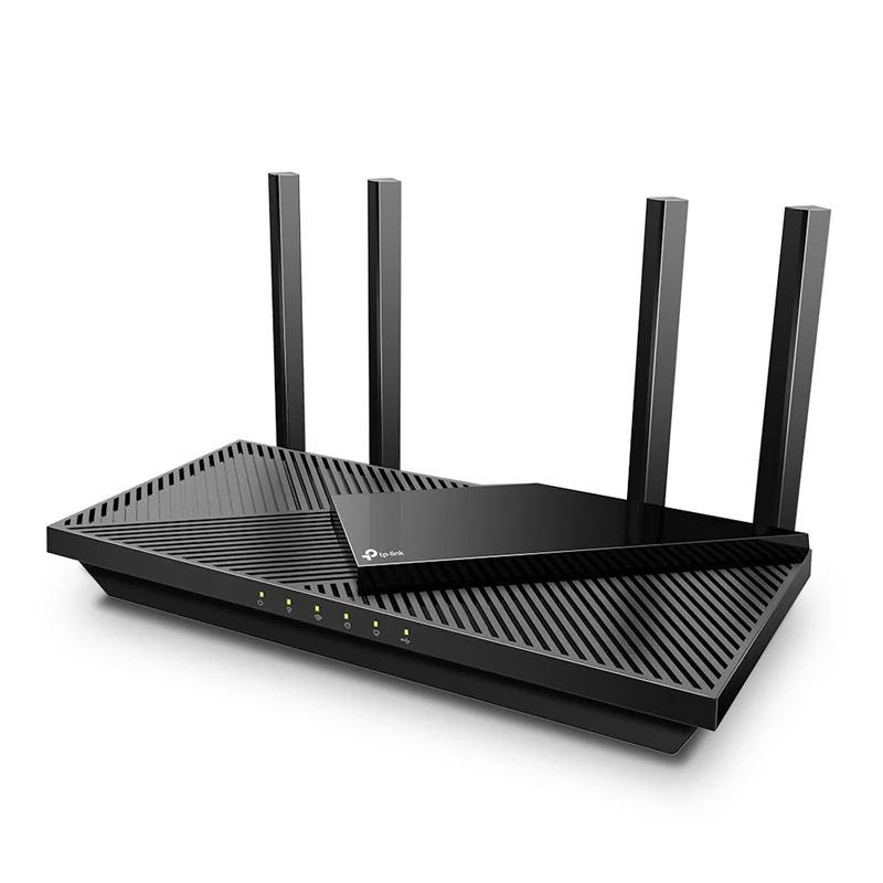 TP-Link AX3000 Dual Band Gigabit Wi-Fi 6 Router Schwarz