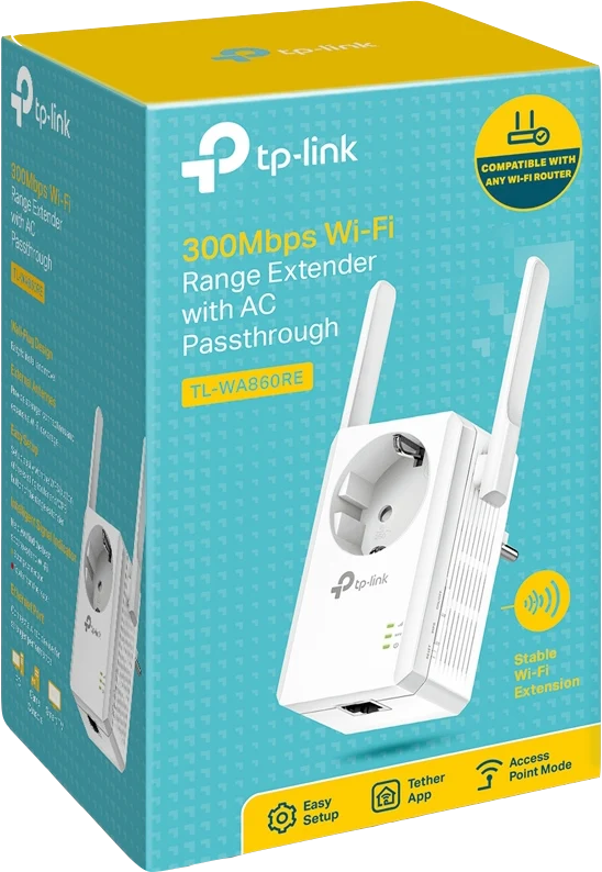 TP-Link Wi-Fi-Range-Extender Repeater mit Steckdose