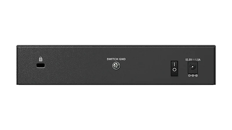 D-Link 8-Port Gigabit PoE Desktop Switch Schwarz