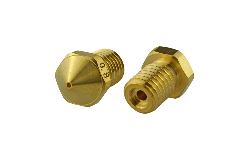 Flashforge Guider II Messingdüse 0,8 mm für High-Temp Hot-End