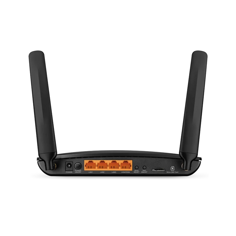 TP-Link TL-MR6400 WLAN-Router mit 4G/LTE Schwarz