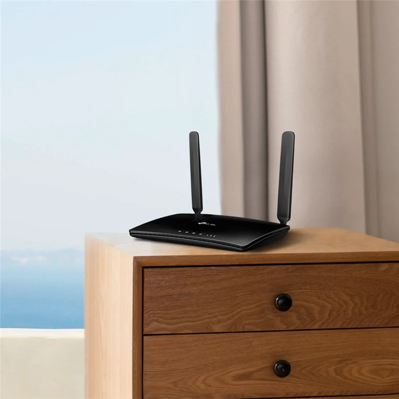 TP-Link TL-MR6400 WLAN-Router mit 4G/LTE Schwarz