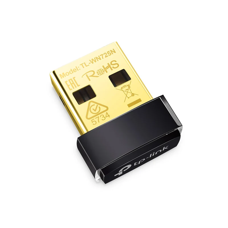 TP-Link TL-WN725N Netzwerkadapter - USB 2.0 Schwarz