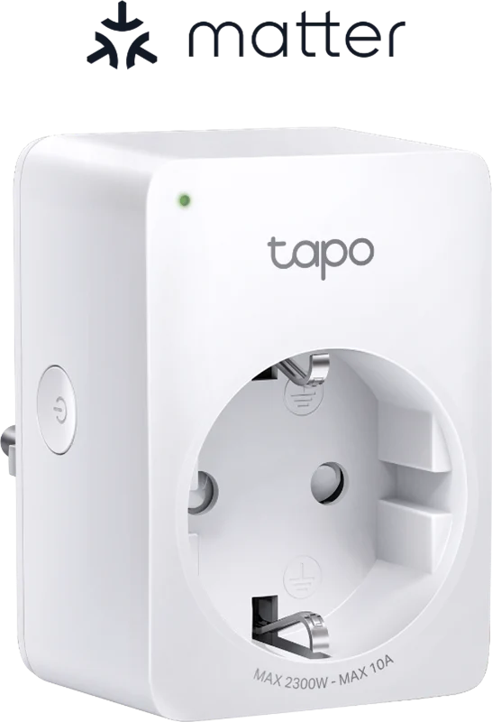 TP-Link Tapo P100M WLAN-Steckdose Weiss