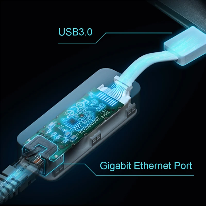 TP-Link UE300 Netzwerkadapter - USB 3.0 Weiss