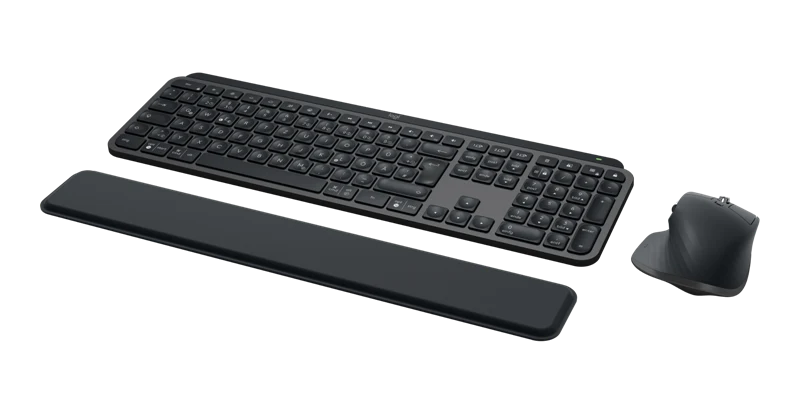 Logitech MX Keys S kabelloses Tastatur-Maus-Set graphite