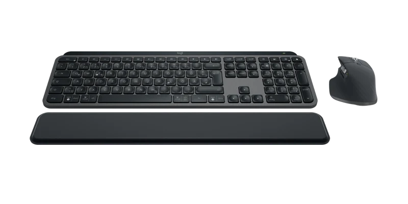 Logitech MX Keys S kabelloses Tastatur-Maus-Set graphite