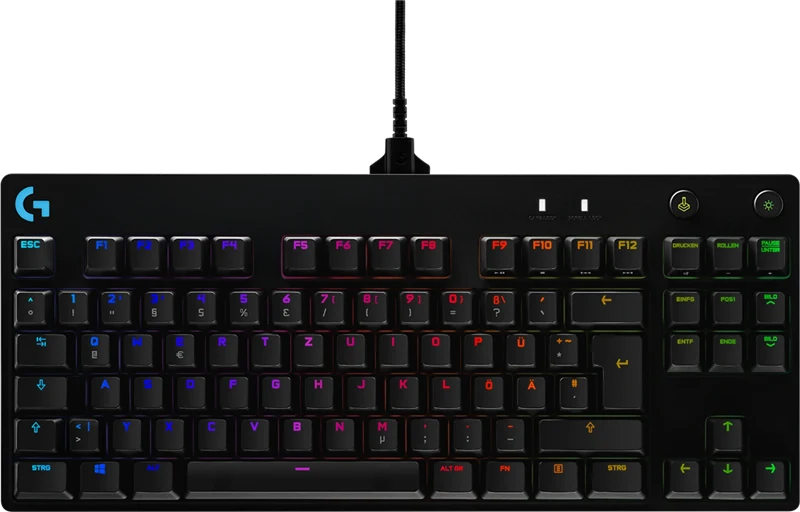 Logitech G Pro Mechanical Gaming Tastatur Schwarz - 920-009389