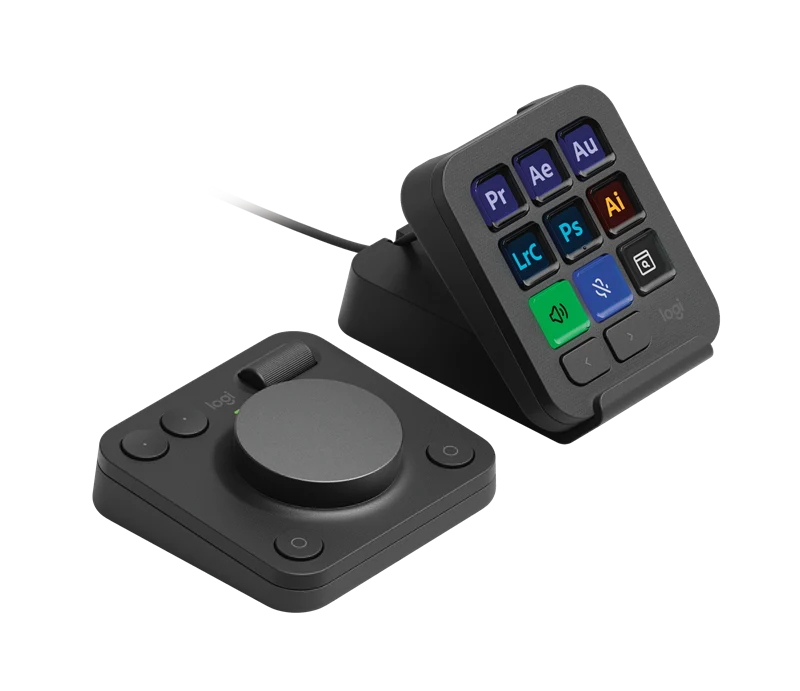 Logitech MX Creative Console graphite