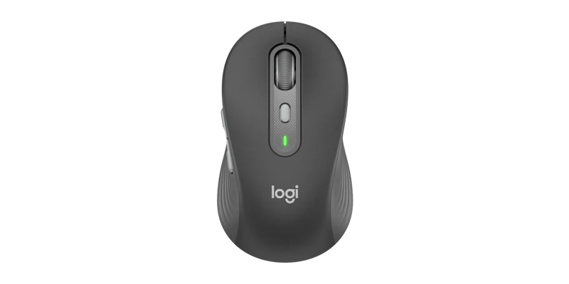 Logitech Signature Slim kabellose MK950 Tastatur-Maus-Set graphite