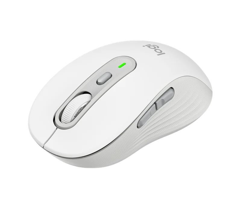 Logitech Signature Slim kabellose MK950 Tastatur-Maus-Set Weiss