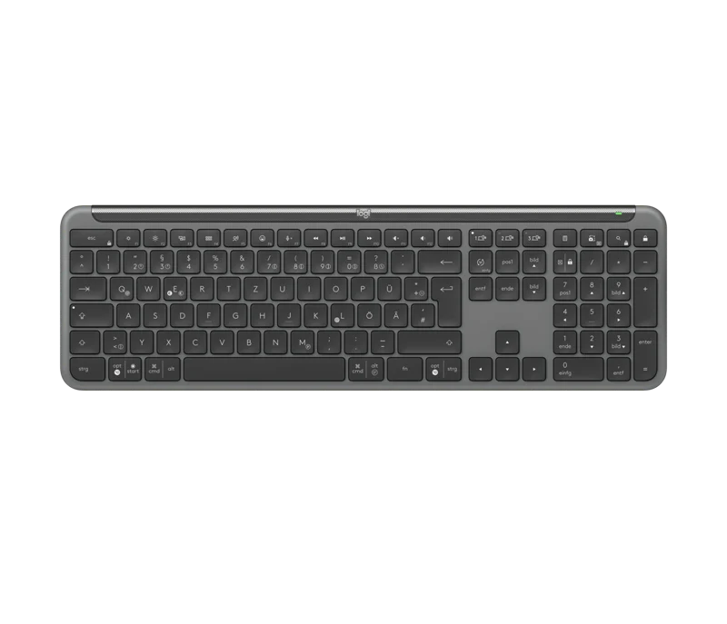 Logitech Signature Slim kabellose K950 Tastatur graphite