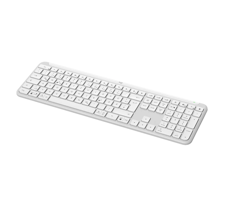 Logitech Signature Slim kabellose K950 Tastatur Weiss