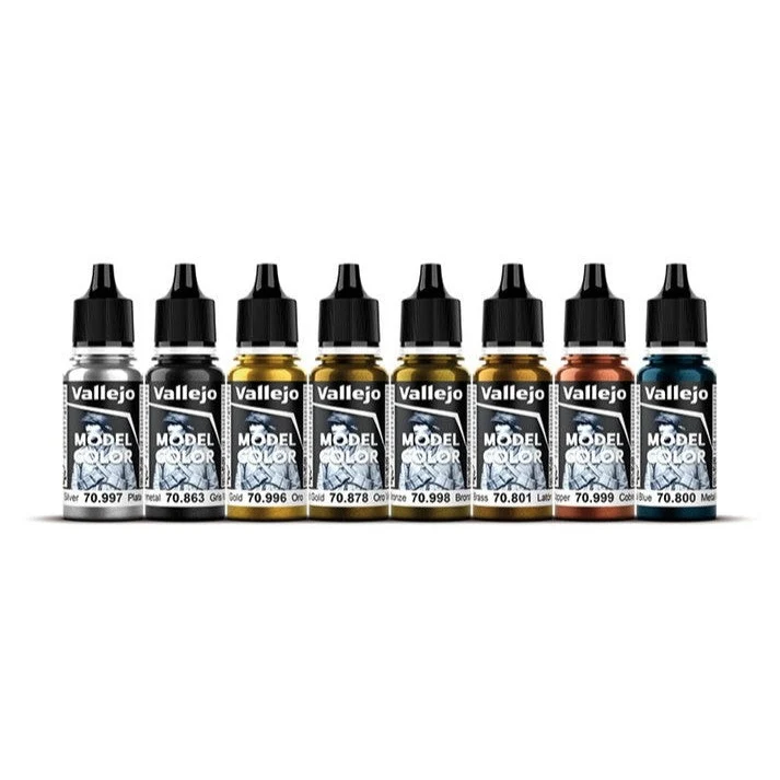 Vallejo Model Color Set Metallic (8)