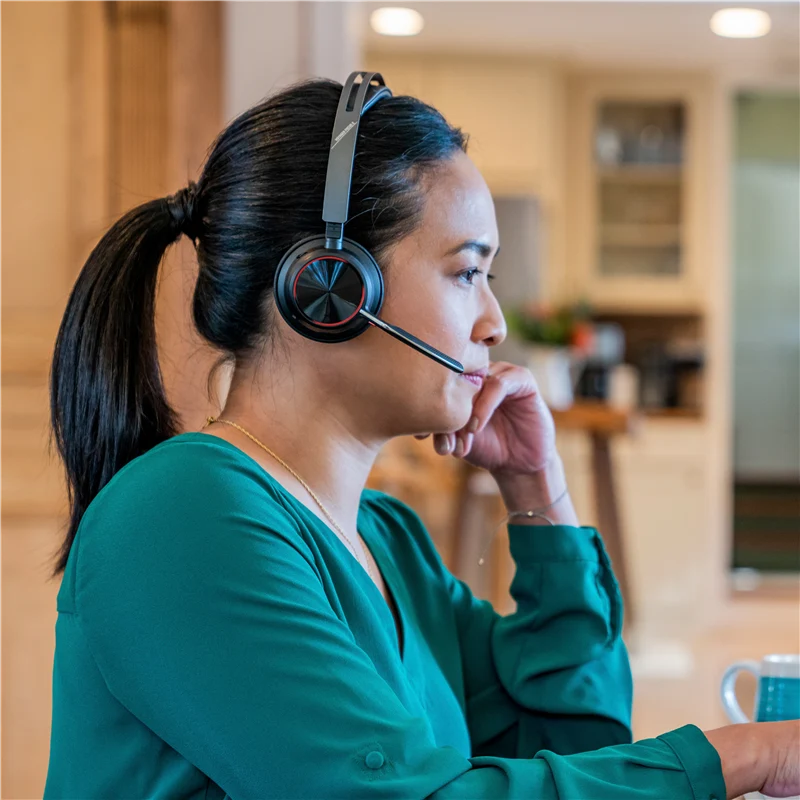 HP Poly Voyager Focus 2 USB-C-C Headset Schwarz