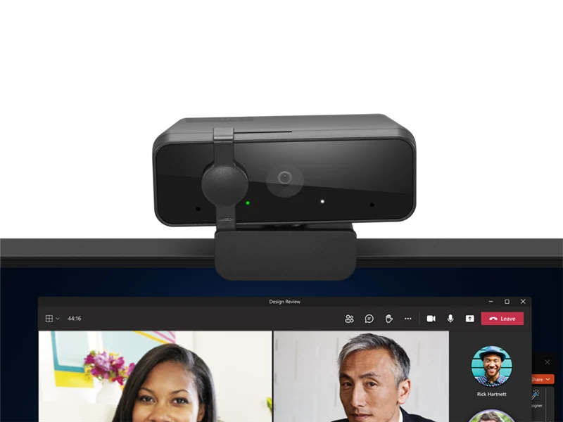 Lenovo Essential FHD Webcam Gen 2 Schwarz