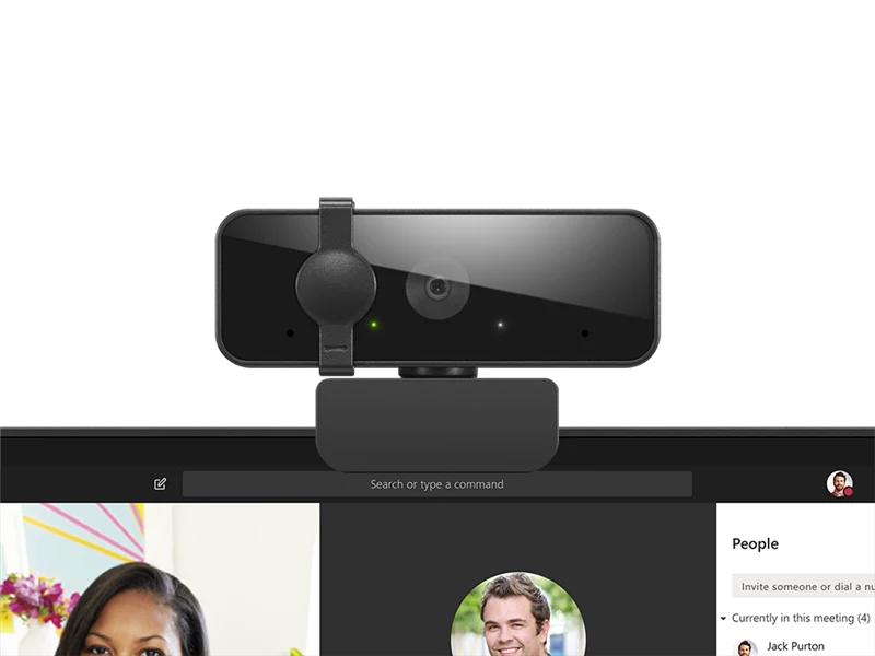 Lenovo Essential FHD Webcam Gen 2 Schwarz