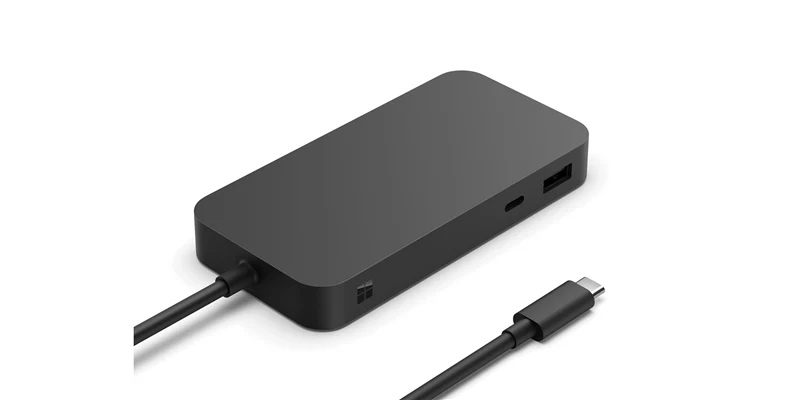 Microsoft Surface USB4 Dockingstation Schwarz