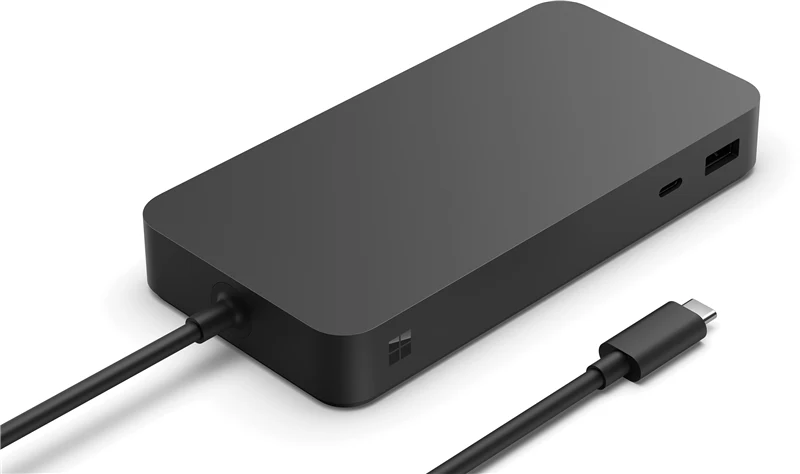 Microsoft Surface Thunderbolt 4-Dockingstation Schwarz