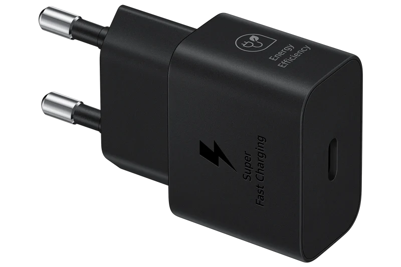 Samsung Schnellladeadapter mit Datenkabel 25 Watt Schwarz