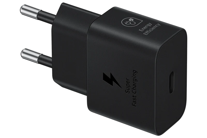 Samsung Schnellladeadapter mit Datenkabel 25 Watt Schwarz
