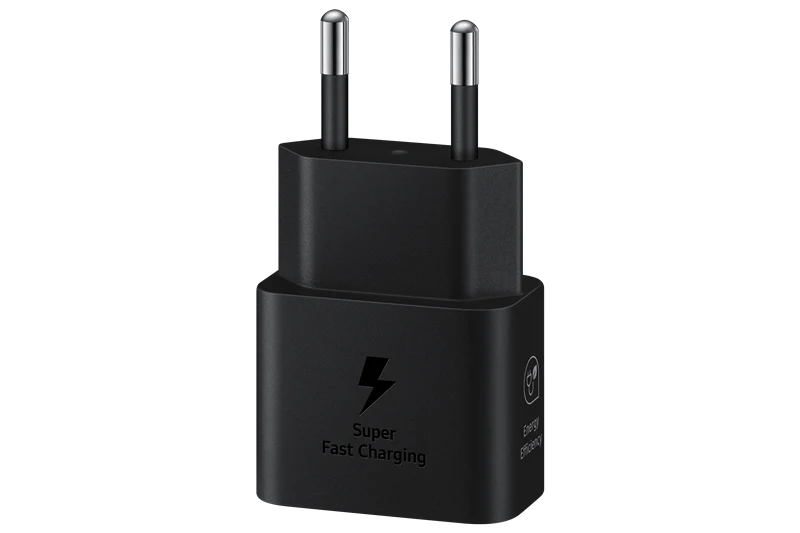 Samsung Schnellladeadapter mit Datenkabel 25 Watt Schwarz