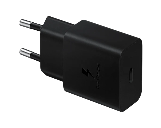 Samsung Schnellladeadapter mit Datenkabel 15 Watt Schwarz