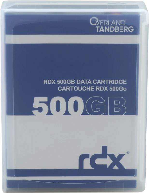 Tandberg Data RDX 500GB HDD Kartusche Schwarz