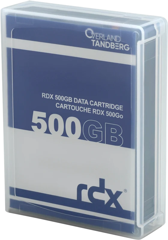 Tandberg Data RDX 500GB HDD Kartusche Schwarz
