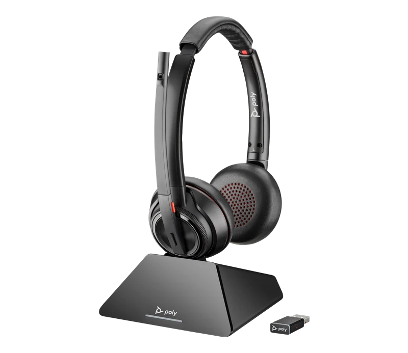 HP Poly Savi 8220 UC Headset Schwarz